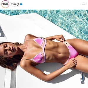 triangl swimsuit